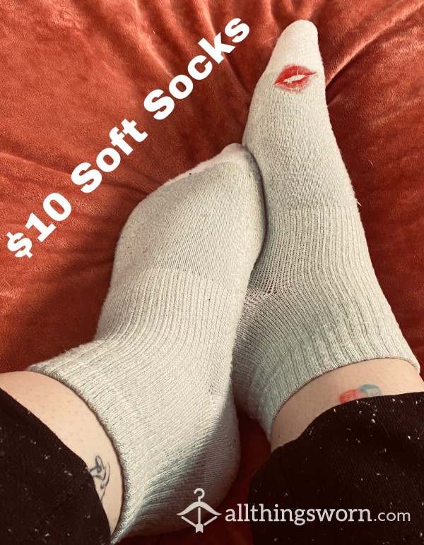 Soft Lt Green Socks