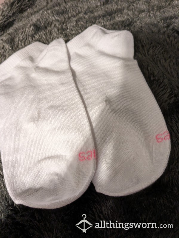 Soft White Ankle Socks