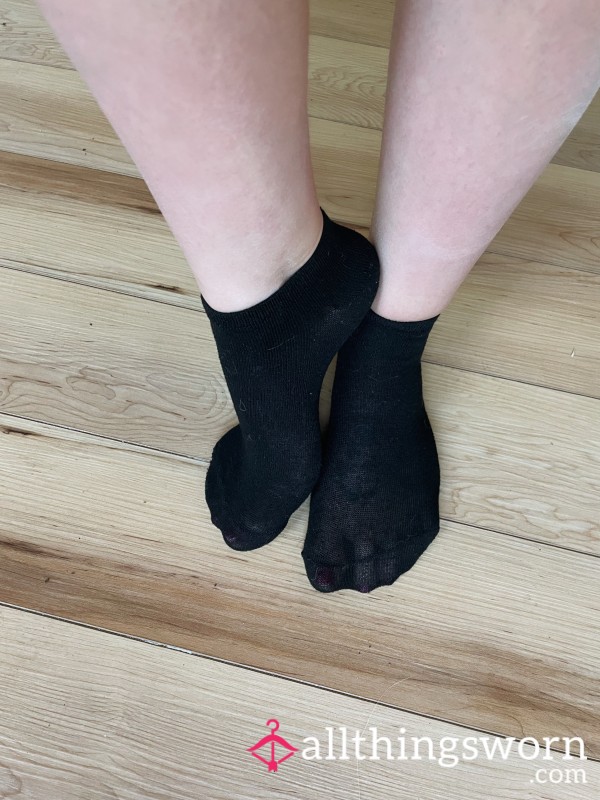 Solid Black Socks