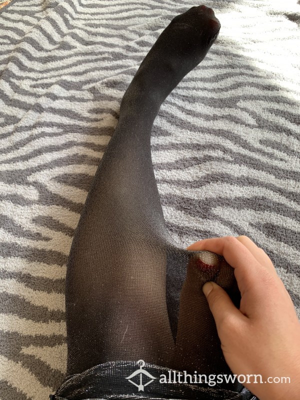 Sparkle Stockings - Used And Masturbated In 😏