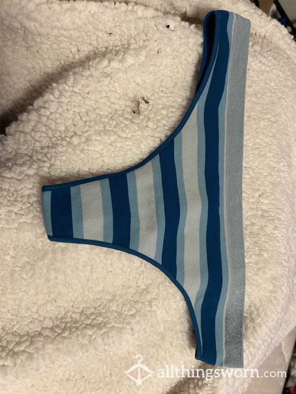 Sparkle Stripped Thong M
