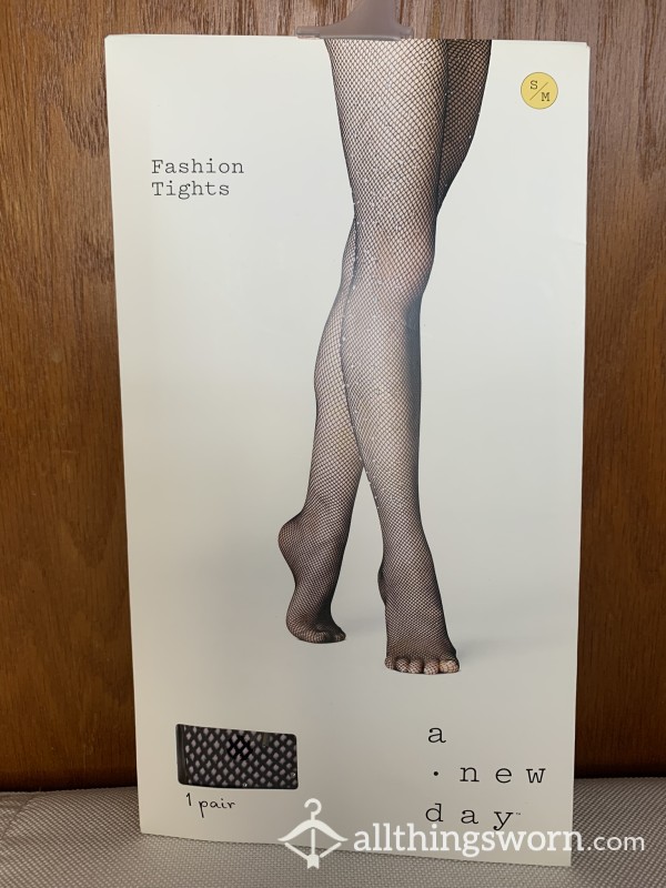 Sparkly Fishnet Tights