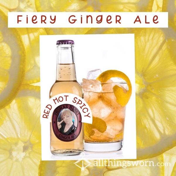 🍋 Special Brewed Red Hot Ginger Ale & Lemon 🍋