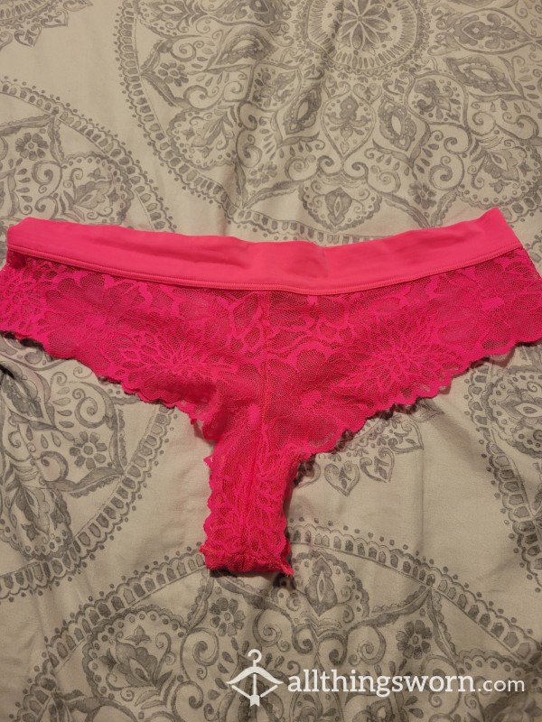 Special Requests!!! My Favorite Pink Lace Panties!!!
