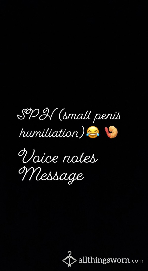 Sph (small Penis) Humiliation