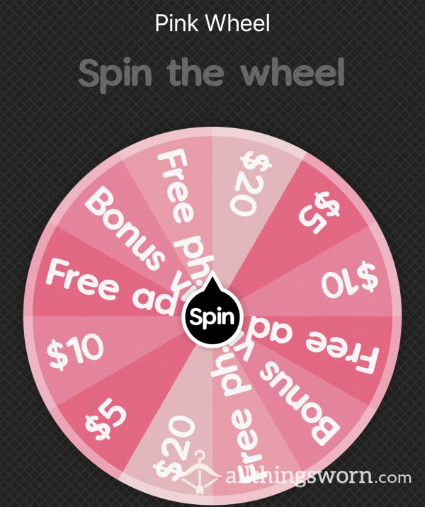 SPIN MY PINK WHEEL