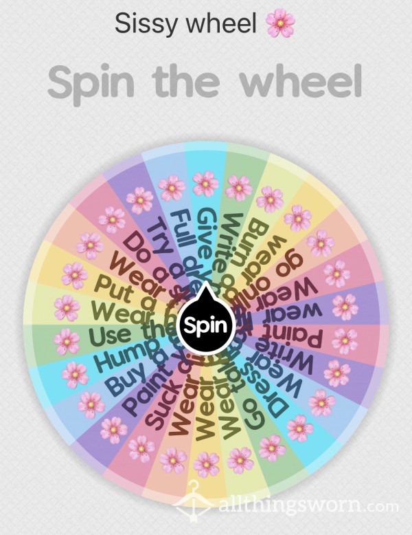 Spin My Sissy Wheel 🌸✨