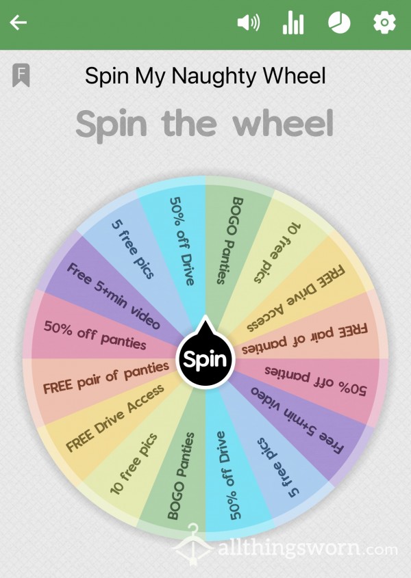Spin My Wheel!