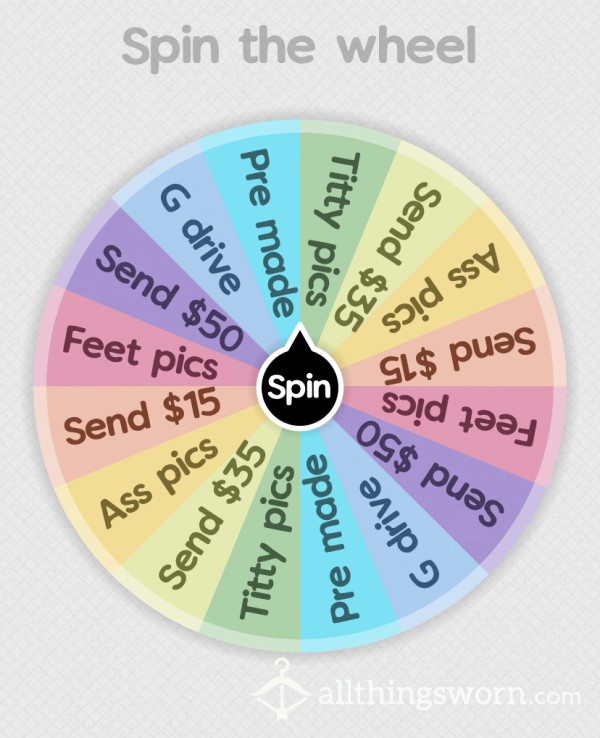 Spin My Wheel 🔥