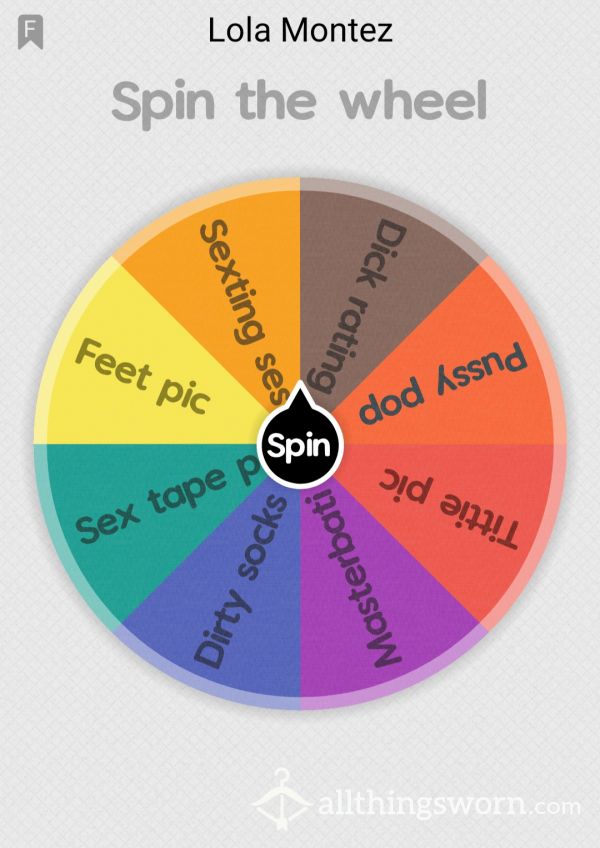 Spin My Wheel Let The Fates Decide