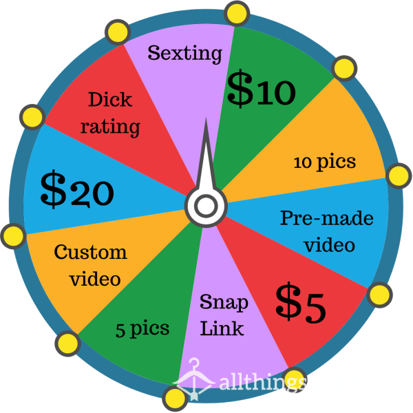 Spin My WHEEL - Only $2 To Spin