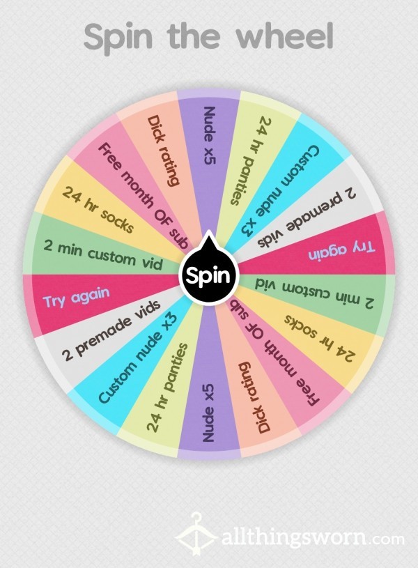 Spin My Wheel - Win Every Time!