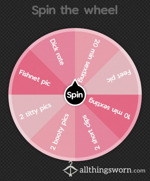 SPIN THE WHEEL 🩷
