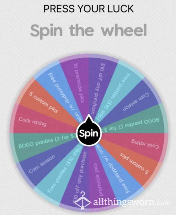SPIN THE WHEEL!