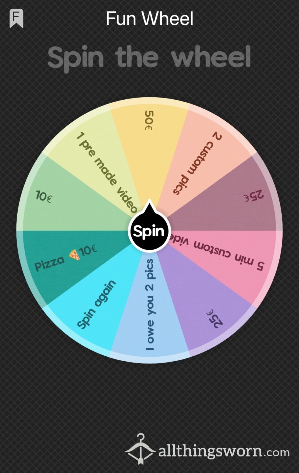 Spin The Wheel 🛞