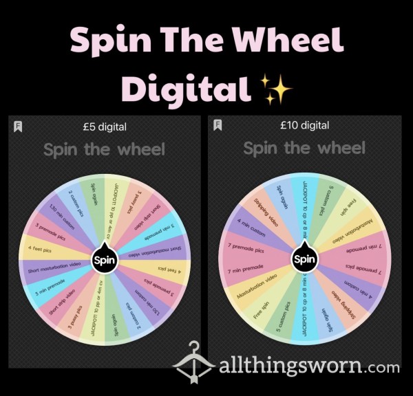 Spin The Wheel Digital ✨