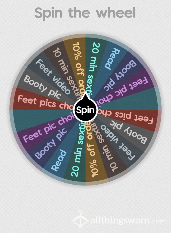 Spin The Wheel To Win ☺️