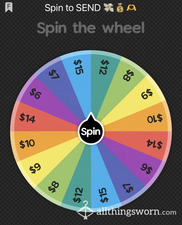 💸 Spin To SEND 😈💰‼️