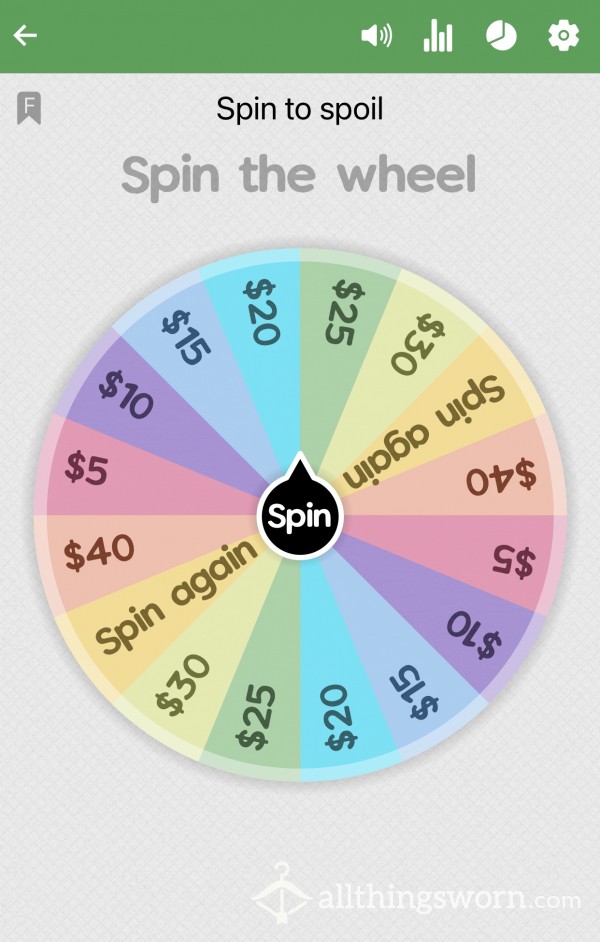 Spin To Spoil