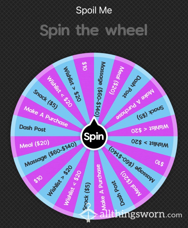 Wheel Spin: Spoil Me