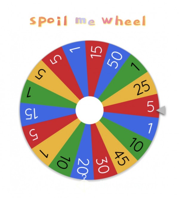Spoil Me Wheel 🤤
