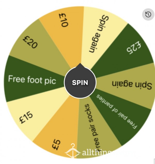 Spoil Spin Wheel
