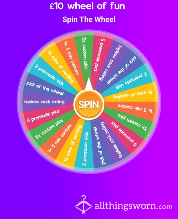 Spoilt For Choice?🤭Let My Wheel Decide For You💋