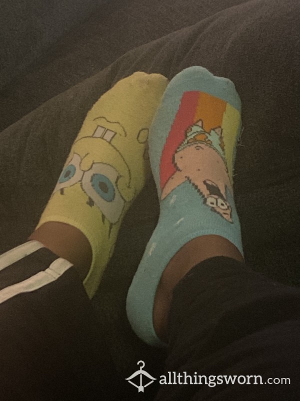 Spongebob Socks **Extra Sweaty**