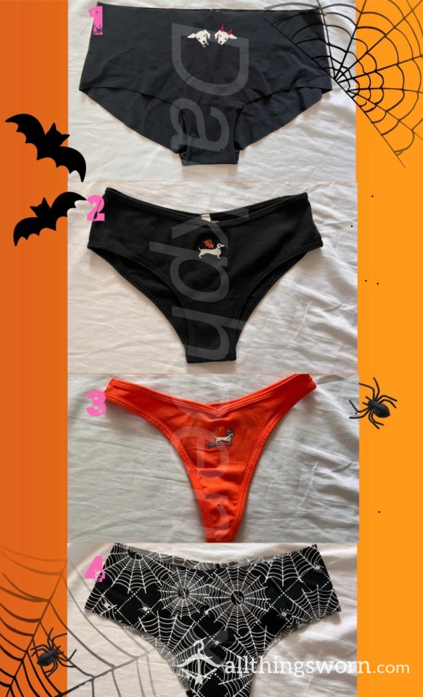 👻 Grab These Spooky Worn Panties Before They Disappear! 👻
