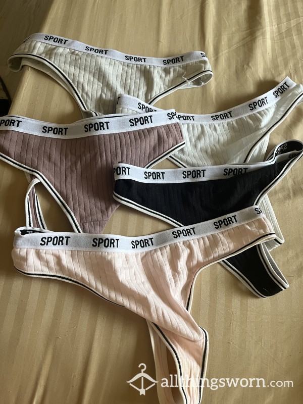 Sport Cotton Thongs