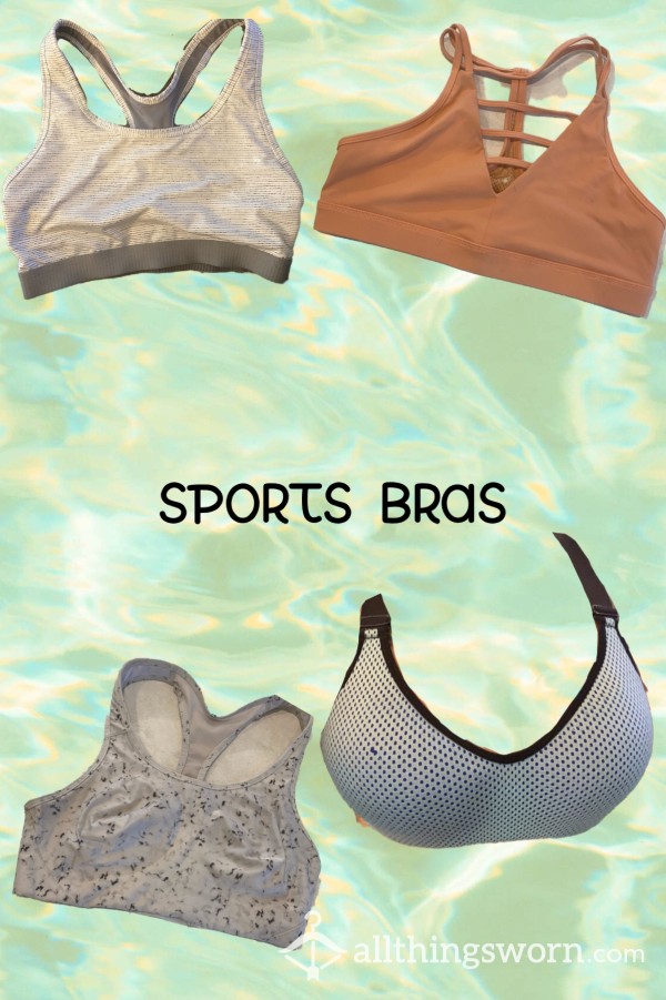 Sports Bras (medium And Large)