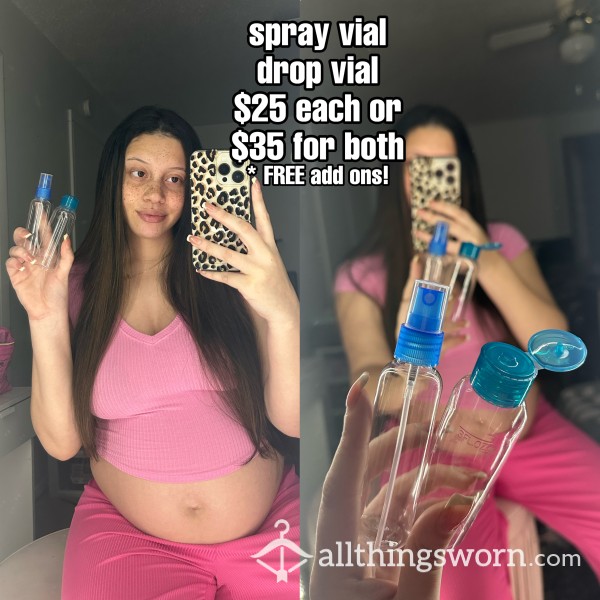 Spray Vial & Drop Vials
