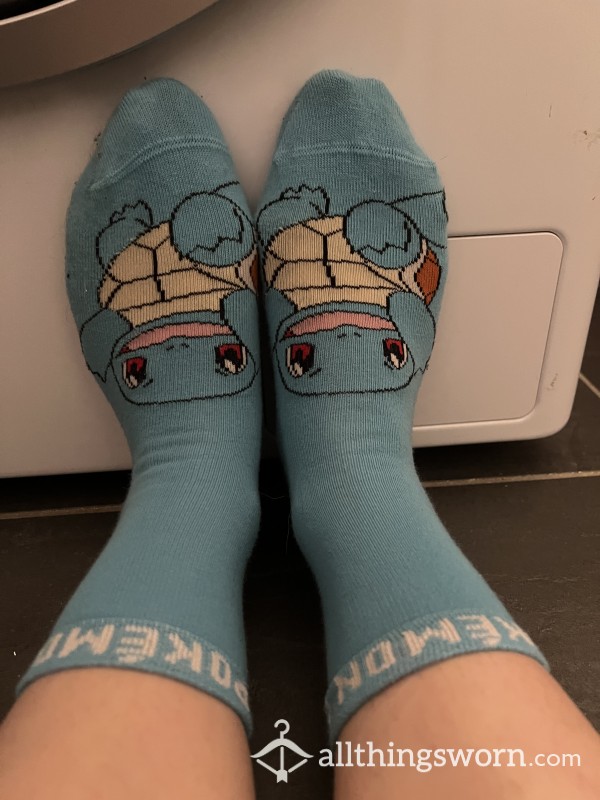 Squirtle Pokémon Socks 🩵