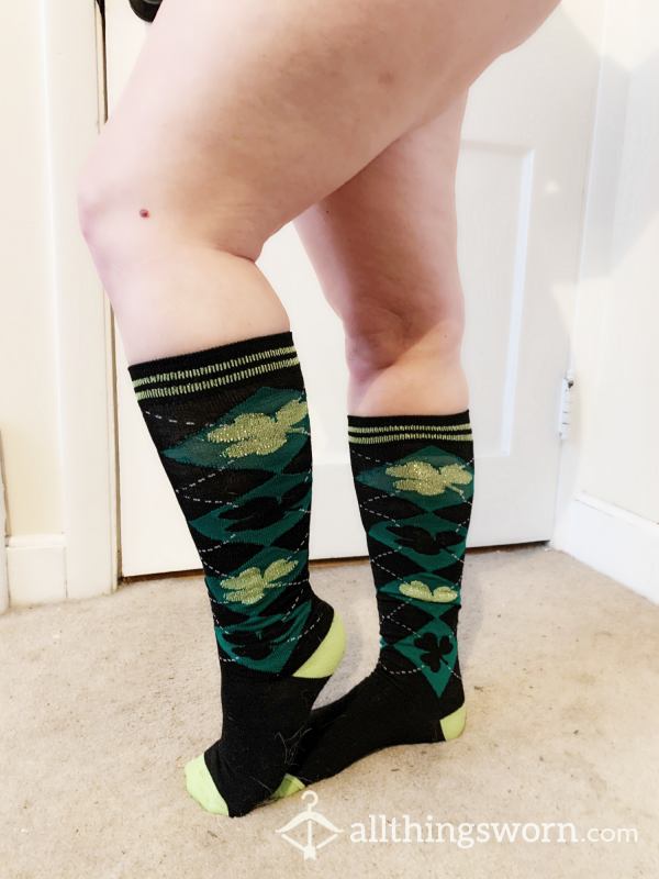 St Patrick‘a Day Knee Highs