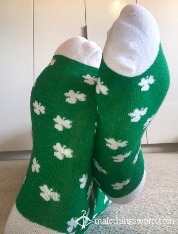 St Patrick's Day Socks - Green