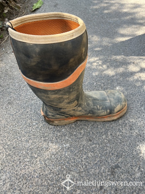 Steel Toe Cap Work Welly Boots