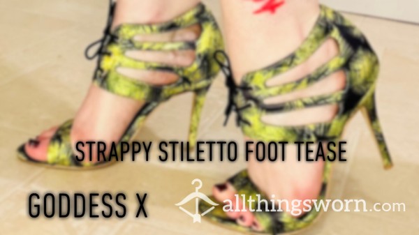 Stiletto Foot Tease - 24 Photos To Make You Weak
