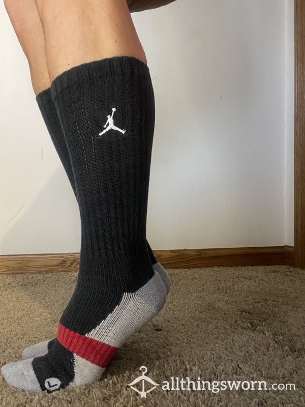 Stinky Black Jordan Socks