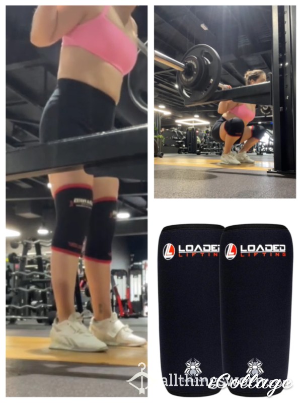 Stinky Gym Knee Sleeves (STRONG!)