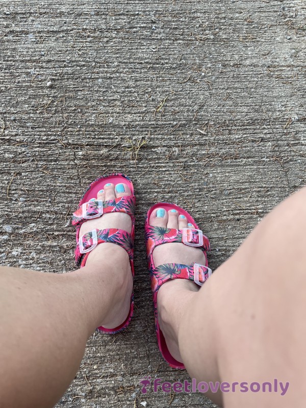 Stinky, Smelly, Watermelon, Cute Sandals