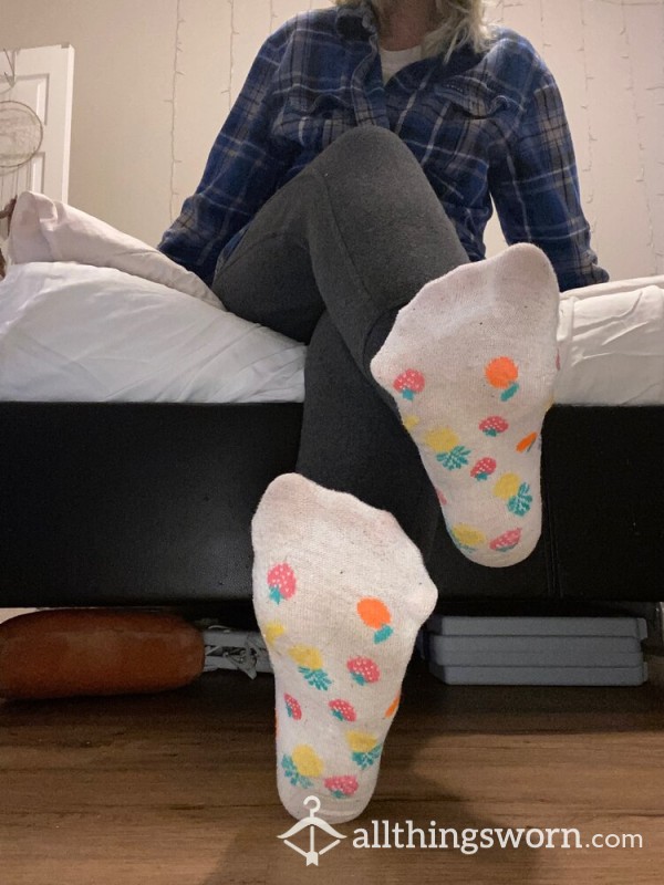 Stinky Well-Worn Tropical Socks 🌴