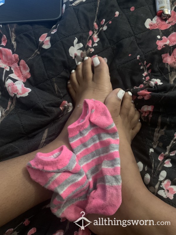 Stiny Pink Socks