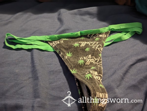 Stoner Thongs For A Dirty Slut