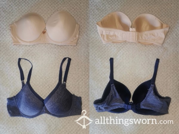 Strapless Bra And My Old Everyday Bra (PourMoi And Marks & Spencers)