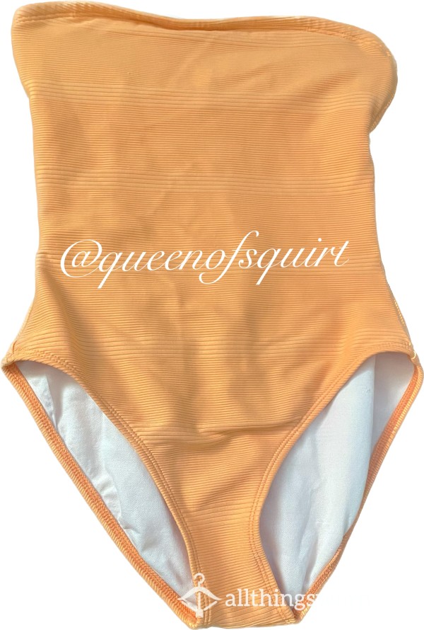 Strapless One Piece, Size Small