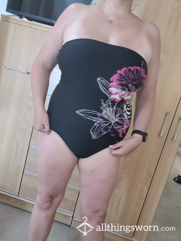 Strapless Swim Suit