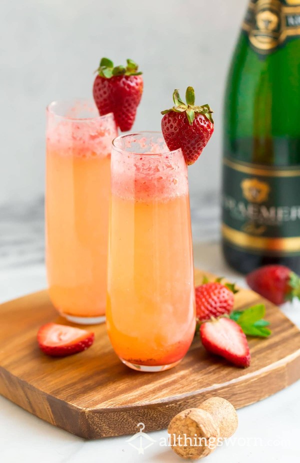 Strawberries And Champagne:  Not A Want.  This Is A *Need!*  Xx  Sponsor My Craving.  Sponsor 30$ Or More, And You Get To Watch!!  ;)  Xx