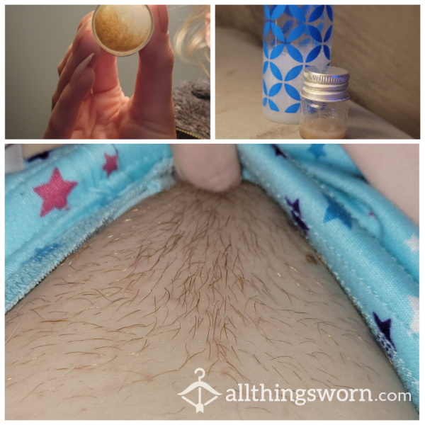Strawberry Blonde Pubes Grown Two Weeks Shaved W Razor - Several Options Available