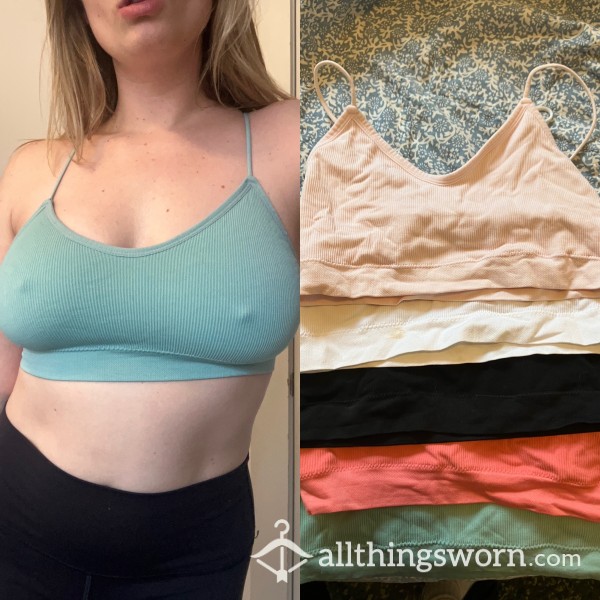 Stretchy Sports Bras In Multiple Colors