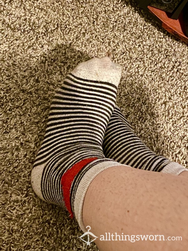 Striped Skate Socks